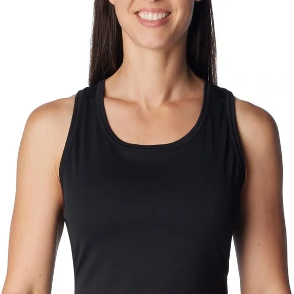 3 pockets! NWT Columbia Black Tidal Dress ~ Large - Picture 5 of 15